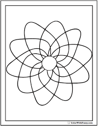 However, it does require skill and you might have to be her guide for the first few pictures, as they can be quite challenging for children who are more accustomed to coloring simpler images. 70 Geometric Coloring Pages To Print Pdf Digital Downloads