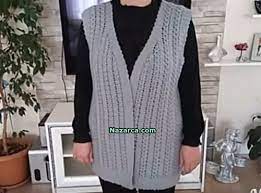 44 46 beden tig isi orgu bayan tunik yelek yapilisi turkce videolu nazarca com 2021 yelek orgu tuni k