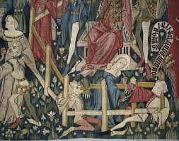 Minneallegorie Mit Spielszenen Gew668 Germanisches Nationalmuseum Um 1400 Mittelrhein Heidelberg Medieval Tapestry Textiles Artwork Tapestry