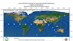 Apa Itu Hilal Yang Dijadikan Pedoman Penentuan 1 Syawal 1441 Hijriah Tribun Jogja