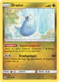 Allerdings müsste es ja schon ein dragonir sein, da sich dratini auf level 35 entwickelt. Dratini Pokedex