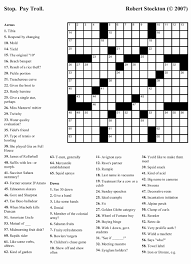 I hope you enjoy the easy printable crossword puzzles below. Free Printable Crossword Puzzles For Adults