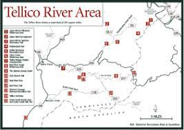 Tellico River Fishing Map Sherpa Guides | Tennessee | The Tennessee Mountains | Lower Unaka Mountains  | Tellico Ranger District