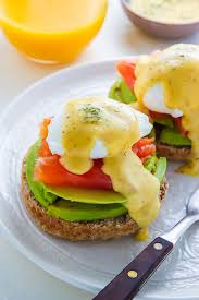 Smoked Salmon And Avocado Eggs Benedict Baker By Nature Recipe Eggs Benedict Smoked Salmon Food