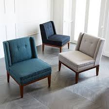 Tatum Slipper Chair Living Room Chairs Modern Upholstered Chairs Furniture