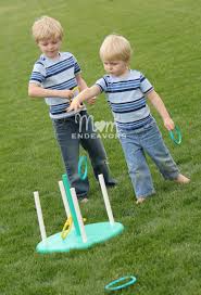 Rather than using plastic or metal rings, this diy ring toss carnival game uses pipe cleaners for a super soft landing! Diy Ring Toss Game Mom Endeavors