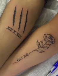 These usually use the first part of one word and either the whole or second part of the other. 10 Unique Couple Tattoos For All The Lovers Out There