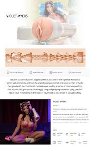 Fleshlight Girl Violet Myers Masturbator Vagina Sex Toy