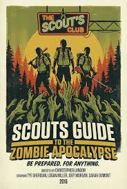 Scouts Guide to the Zombie Apocalypse - Minimal Movie Poster - Retro Film  Poster - Vintage - 2015 Poster by SampadArt Gallery - Fine Art America