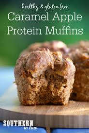 Meal prep makes healthy eating easy. Sugar Free Caramel Apple Protein Muffins Recipe Low Fat Gluten Free Healthy High Protein Refined Sugar Free Clean Eating Friendly Protein Powder Recipes Good Cook Good Cook
