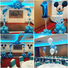 1st Birthday Balloon Decoration Ideas For Boy 1st Birthday Celebrations Balloon Decorations Birthday Celebration 1st Birthday