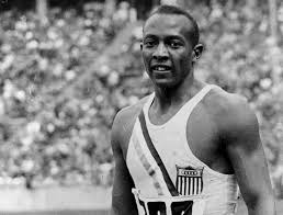 This tradition began during the ancient olympic games, over 2700 years ago in greece. Jesse Owens