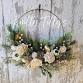 Create & Take: Wood Flower Holiday Hoops event in Marshfield, MA