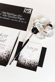 Modern Black White Inspiration Shoot Black And White Wedding Invitations Wedding Invitations Vintage Wedding Invitations