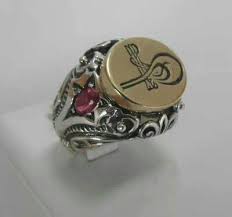 خاتم السلطان العثماني سليمان القانوني Sultan Sulaiman Ottoman Emperor Seal Ring Rings For Men Jewelry Inspiration Antique Jewelry