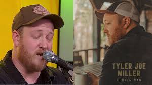 Canadian country artist Tyler Joe Miller performs new song “Broken Man”  LIVE in studio