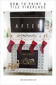 How to paint fireplace tile home depot. How To Paint A Tile Fireplace Amber Simmons