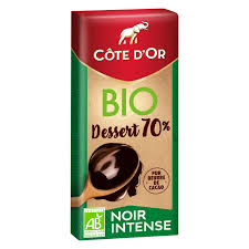 Chocolat Noir Intense Bio Dessert Cote D Or La Tablette De 150g A Prix Carrefour Chocolat Noir Dessert Beurre De Cacao