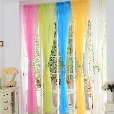 Colorful See Through Decor Curtains At Myhomevibe Com Curtains Living Room Curtains Colorful Curtains