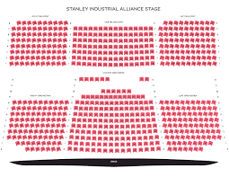 Symbolic Stanley Theatre Seating Chart Stanley Industrial