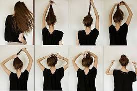 Loose Messy Bun Tease It Pin It Twirl The Bun Wrap It Easy Quick Cute Bun Hairstyles For Long Hair Hair Inspiration Pretty Hairstyles