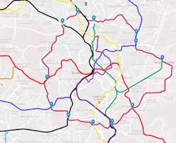 The type and number of transport: Connectivity Kvmrt 3 Mrt Circle Line