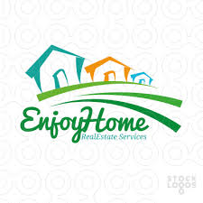 Enjoy Home House Logo Design Home Logo Premium Logo