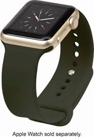 Best Buy Next Sport Band Watch Strap For Apple Watch 38mm And 40mm Olive Green Wesc03809 Apple Watch Apple Watch Fashion Apple Watch 42mm