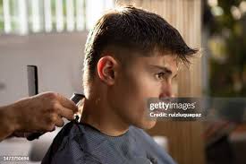 1,842 Boy Barber Shop Stock Photos, High-Res Pictures, and Images