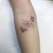 Jherelle Jay On Twitter Butterfly Poppy And A Bee Flower Tattoo Poppy Bee Butterfly Floraltattoo Finelines Tattoo Https T Co Zvxarqzl3c Https T Co Ztn9ljeoe5