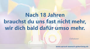 Zum 18 Geburtstag Spruche Und Gluckwunsche