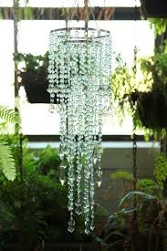 Sparkly Gem Hanging Bangles Diy No Light Chandelier Lustre Artesanal Lustre De Micangas Espanta Espiritos