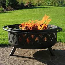 This beauty has a porcelain enamel bowl and lid, both in durable black. Portable Fire Pits Outdoor Heating The Home Depot