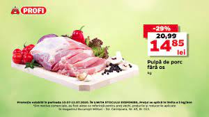 La Profi Ai Reduceri Pe BandÄƒ Acum Ai PulpÄƒ De Porc FÄƒrÄƒ Os La Un Pret Special Youtube