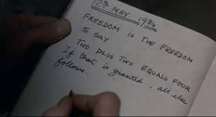 Image result for act like nothing wrong winston smith