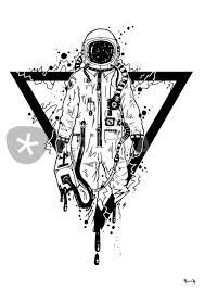 Pin By Sam M On Astronauts Astronaut Art Space Tattoo Art