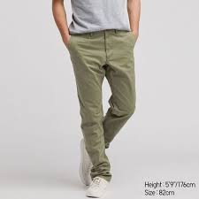 Men Vintage Regular Fit Chino Flat Front Pants