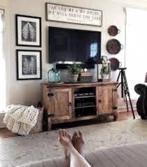 Decorating Around A Tv Console Decorating Around A Wall Mounted Tv How To Decorate Wa In 2020 Tv Console Decorating Wall Mounted Tv Decor Mounted Tv Ideas Living Rooms