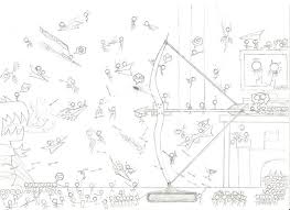 Insane Stick Men Epic War By Ichigo2979 On Deviantart Stick Men Drawings Stick Man Stick Figures