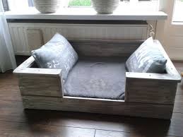 Annie Sloan Krijtverf Shabby Treats Pallet Dog Beds Dog Bed Dog Bed Frame