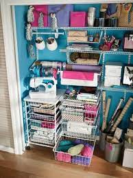 Craft room organization and storage are a vital part of crafting because supplies left in disarray can leave you feeling stifled and uninspired. Pin By Closetmaid On Craft Room Craft Room Storage Closet Maid Ideas Closetmaid Closet Ideas