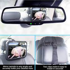 Car Safety Mirror Car Baby Shynerk Seat Renewed Certified And Tested Crash Assembled Fully Shatterproof View Clear Crystal Wide With Infant Facing Rear For Mirror Rear Facing Mirrors 60 Off Www Klevering Com