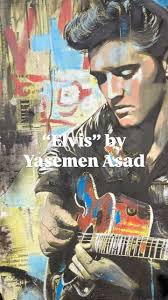 We have LOTS of new artwork listed for tomorrow’s auction 🙌 Including this  mixed media of The King by Yasemen Asad 🤩 Don’t miss this one! Tomorrow  10/26 at 9am. Link in bio to register, place early ...