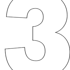 Free 4 inch 88 number stencil. Free Printable Number Stencils