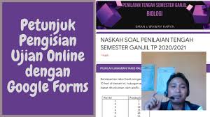 Sudah lebih dari 3 pengguna bergabung. Cara Mengerjakan Ujian Online Dengan Google Forms Youtube