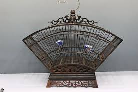 Chinese Beautiful Unique Redwood Carving Birdcage Bird Cage Decor Vintage Bird Cage Decor Vintage Bird Cage