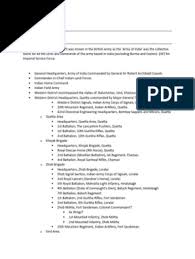 The Army of India V 4 | PDF | Regiment | Battalion