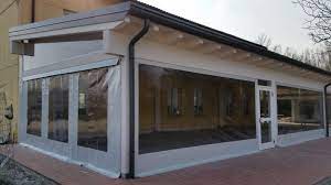 Doppia soluzione mobile per l'industria. Chiusure Laterali In Pvc Per Gazebo E Verande Teloneria Welding