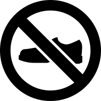 Poshmark makes shopping fun, affordable & easy! No Shoes Icons Download Free Vector Icons Noun Project