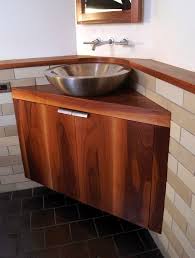 breathtaking minimalist corner bathroom